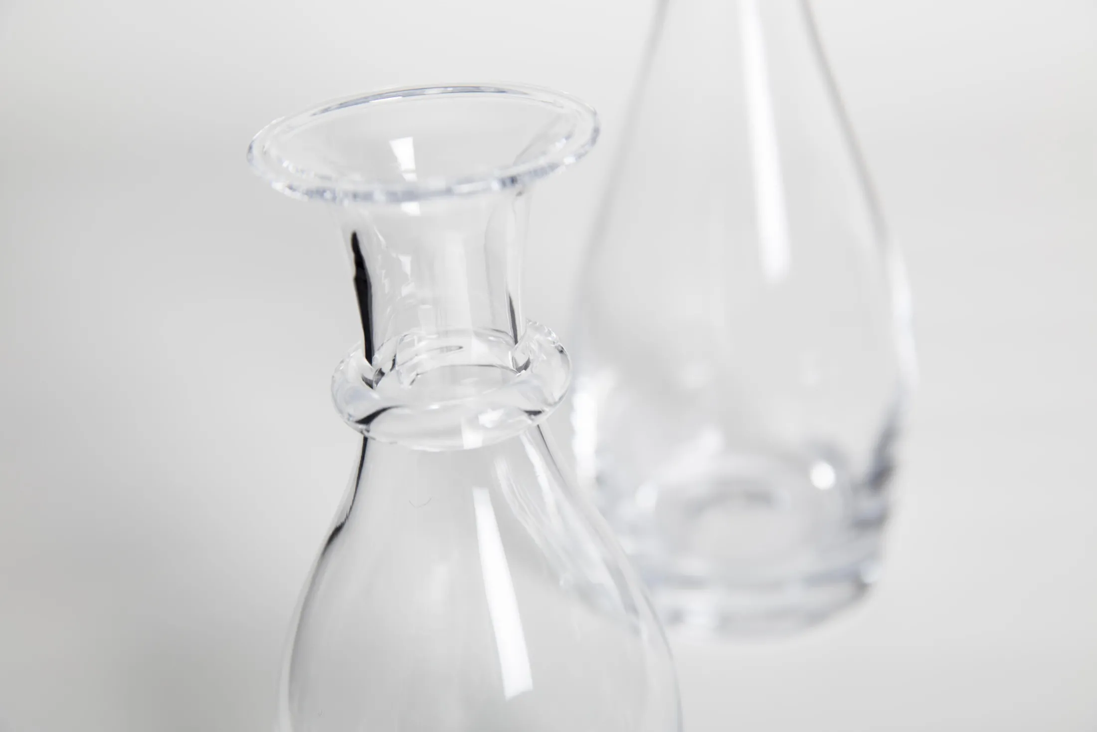 Sale Flamant Ecartes, Karaf, Mondgeblazen Glas, 29 Cm