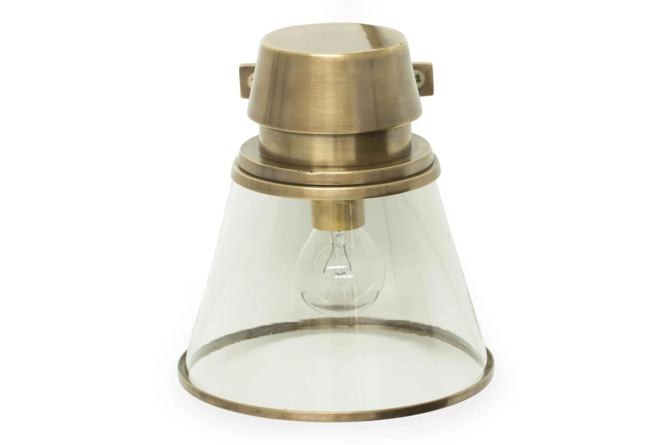 Online Flamant Edwardo, Wandlamp, Antiek Messing