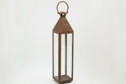 Best Flamant Ellis, Lantaarn, Ijzer En Glas, Roest, Xl
