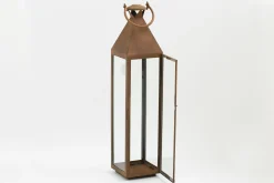 Best Flamant Ellis, Lantaarn, Ijzer En Glas, Roest, Xl
