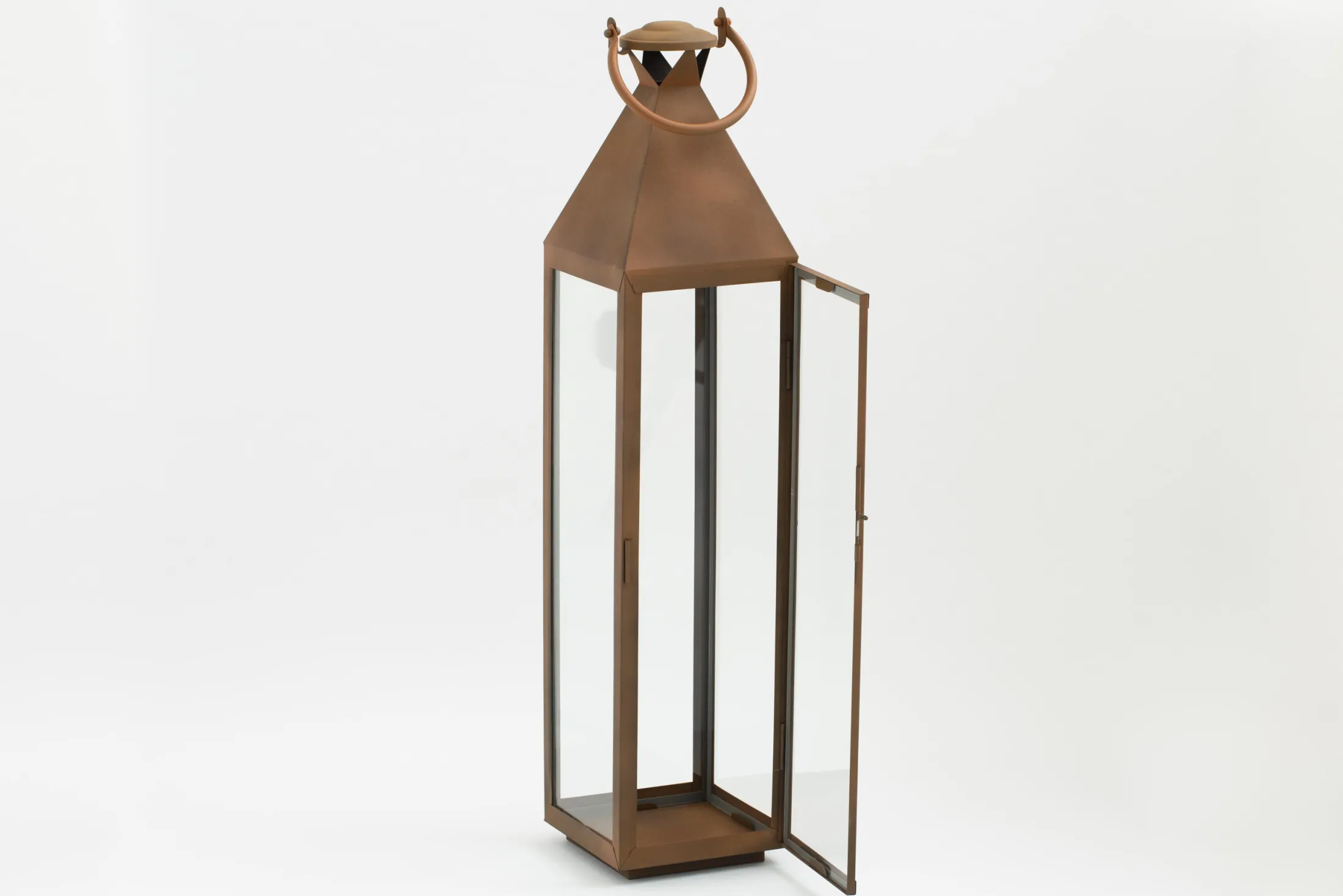 Best Flamant Ellis, Lantaarn, Ijzer En Glas, Roest, Xl