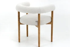 Hot Flamant Fancy, Fauteuil, Stof, Wit