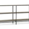 Outlet Flamant Farra, Consoletafel, Verweerd Eiken En Ijzer