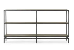 Outlet Flamant Farra, Consoletafel, Verweerd Eiken En Ijzer