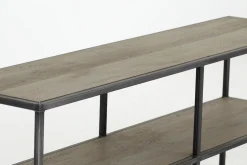 Outlet Flamant Farra, Consoletafel, Verweerd Eiken En Ijzer