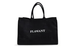 Discount Flamant Tas, Boodschappentas, Jute, Zwart