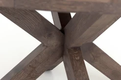 Best Flamant Forino, Eettafel, Gerookt Eiken, Rond, 110 Cm