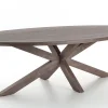 Hot Flamant Forino, Eettafel, Gerookt Eikenhout, 210 Cm