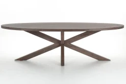 Hot Flamant Forino, Eettafel, Gerookt Eikenhout, 210 Cm