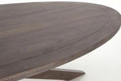 Hot Flamant Forino, Eettafel, Gerookt Eikenhout, 210 Cm