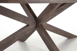 Hot Flamant Forino, Eettafel, Gerookt Eikenhout, 210 Cm