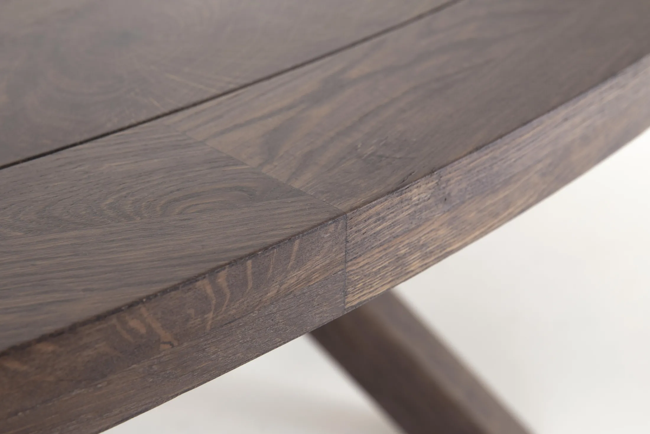Clearance Flamant Forino, Eettafel, Gerookt Eiken, 264 Cm