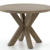 Best Flamant Forino, Eettafel, Verweerd Eiken, Rond, 110 Cm