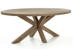 Hot Flamant Forino, Eettafel, Verweerd Eiken, 210 Cm, Model 2