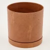 Sale Flamant Gregg, Plantenbak, Roest, Met Schotel, L