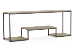 Discount Flamant Hattie, Consoletafel, Verweerd Eiken En Ijzer