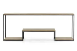 Discount Flamant Hattie, Consoletafel, Verweerd Eiken En Ijzer