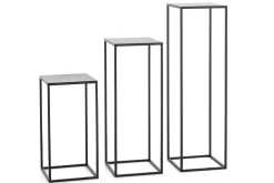 Best Flamant Isaac, Standaard, Metaal, Zwart, H 55 Cm