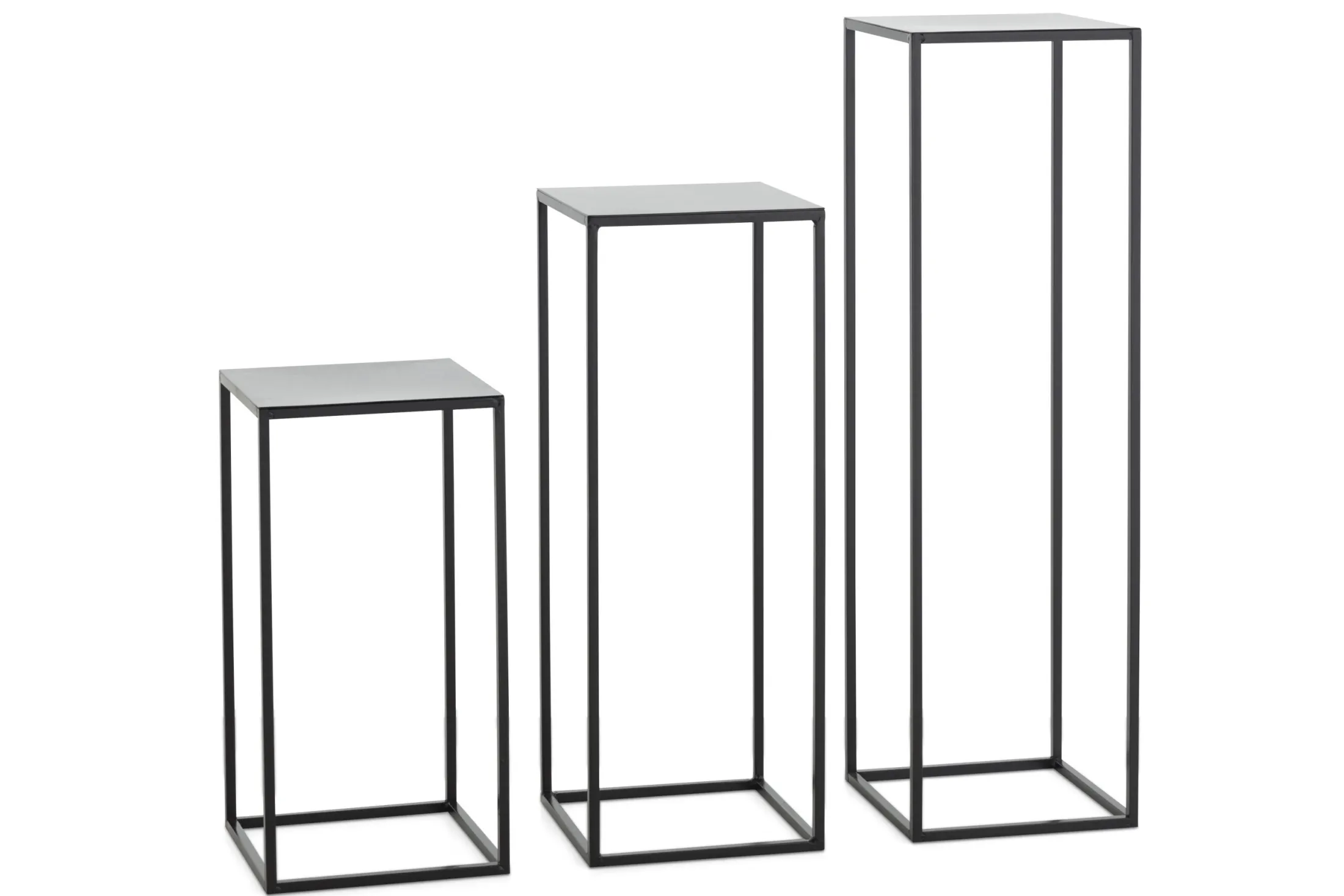Flamant Isaac, Standaard, Metaal, Zwart, H 75 Cm