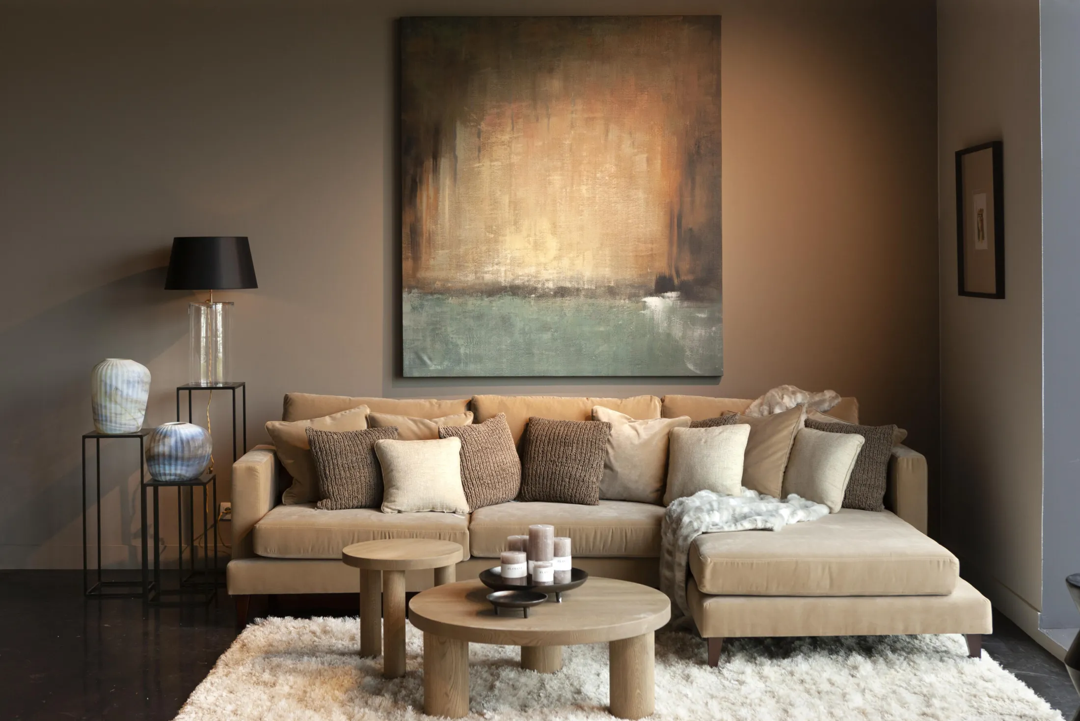 Flamant Isaac, Standaard, Metaal, Zwart, H 75 Cm