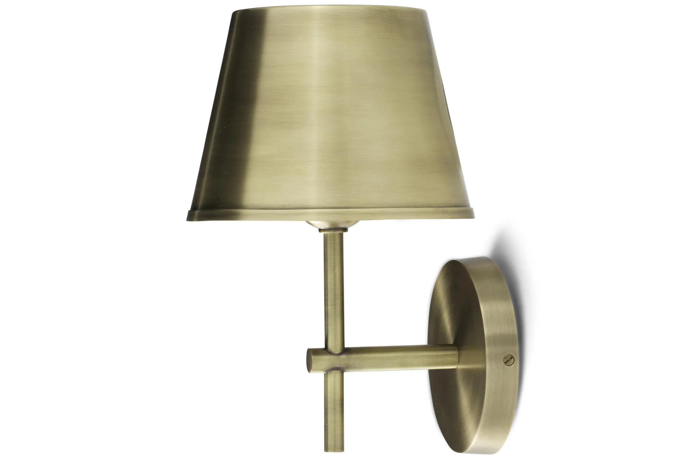 Best Flamant Itai, Wandlamp, Met Kap, Antiek Messing
