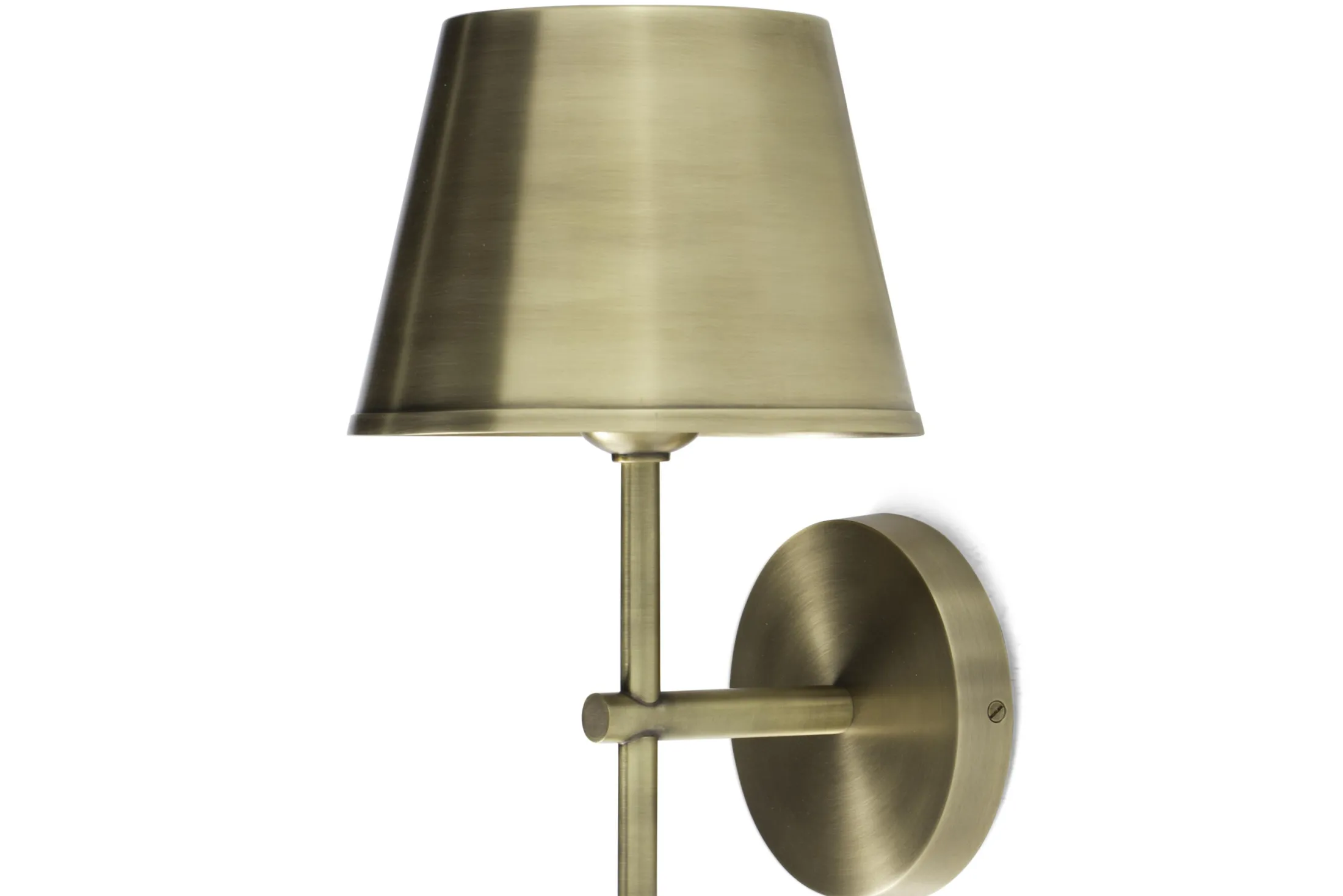Best Flamant Itai, Wandlamp, Met Kap, Antiek Messing