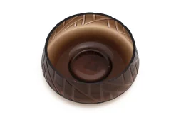 Flamant Jelger, Kom, Glas, Rook/Mauve, S
