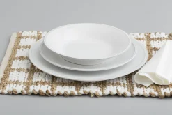 Clearance Flamant Jille, Bord, Keramiek, Wit, 34Cm