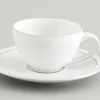 Hot Flamant Jille, Kop En Schotel, Keramiek, Wit, S, 50 Ml