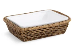 Best Flamant Jille, Ovenschaal, Keramiek, Wit, 35Cm