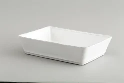 Best Flamant Jille, Ovenschaal, Keramiek, Wit, 35Cm