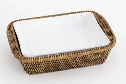 Hot Flamant Jille, Ovenschaal, Keramiek, Wit, 30Cm
