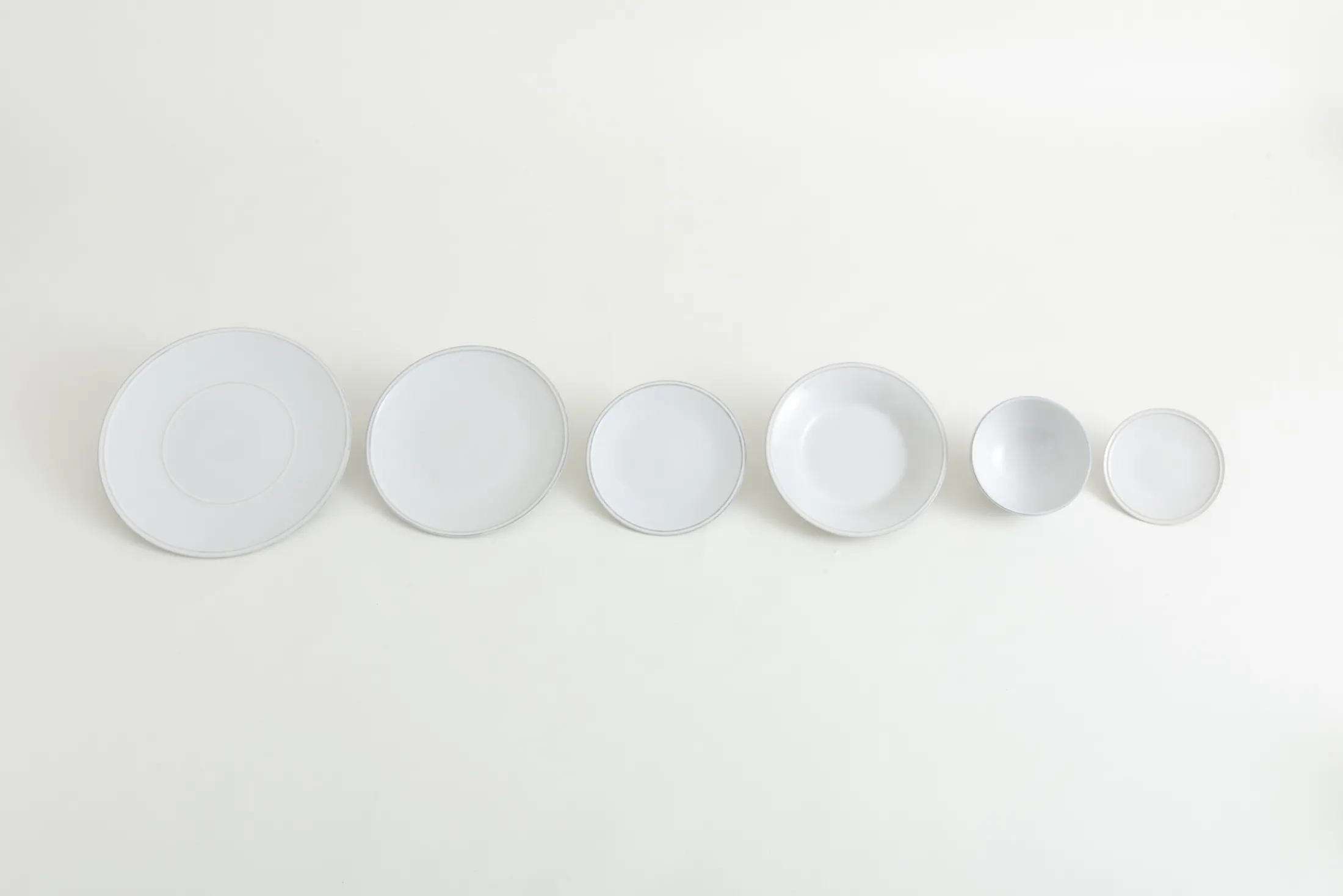 Discount Flamant Jille, Saladebord, Keramiek, Wit