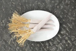 Hot Flamant Jille, Serveerbord, Keramiek, Wit, 30Cm