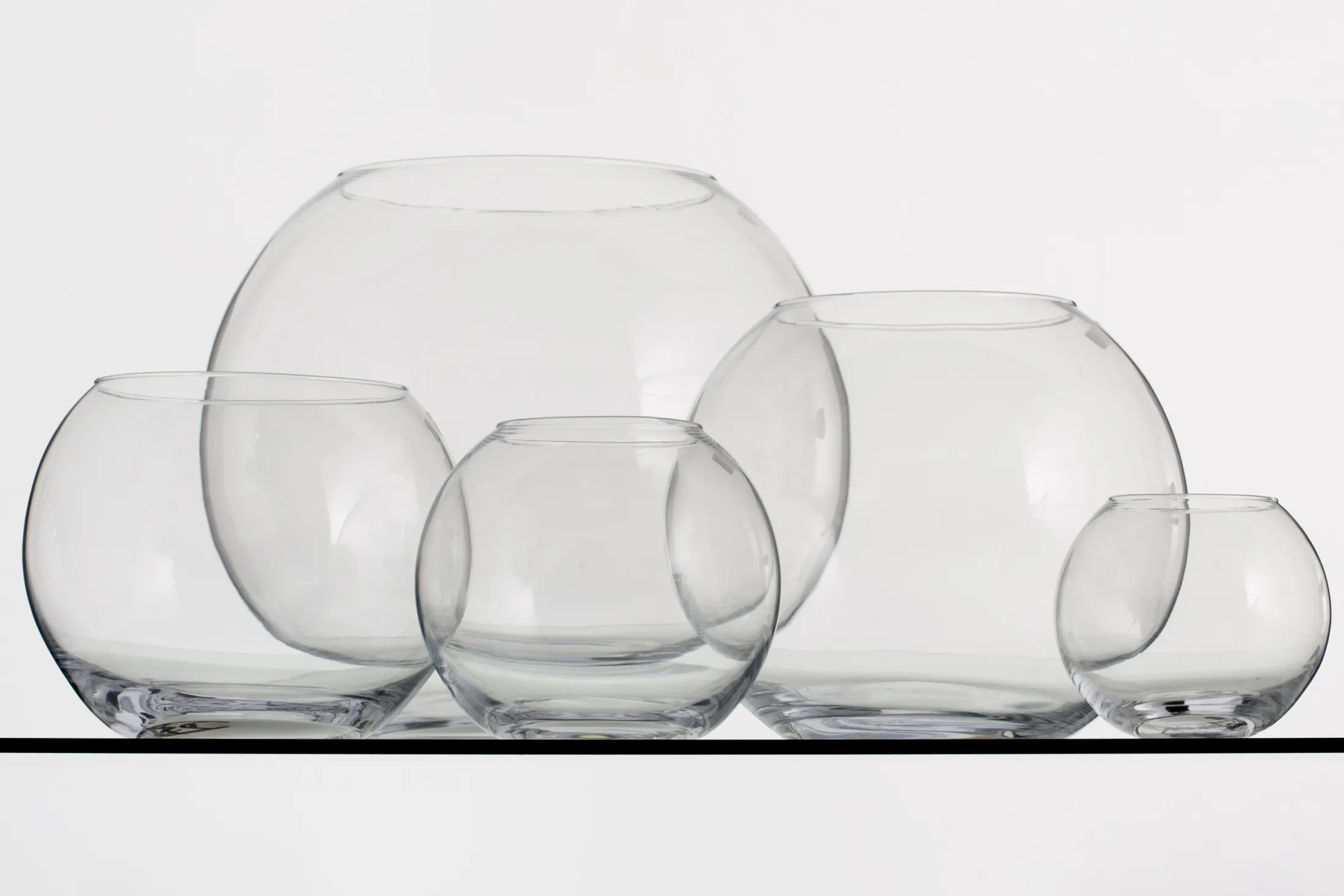 Flamant Kula, Vaas, Glas, 20Cm