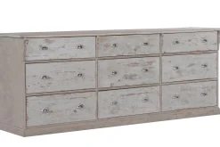 New Flamant Larsson, Ladekast, 9 Lades, Antieke Afwerking