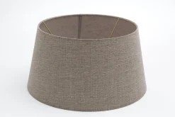 New Flamant Lindro, Lampenkap, Naturel En Grijs, Cilinder, 35 Cm