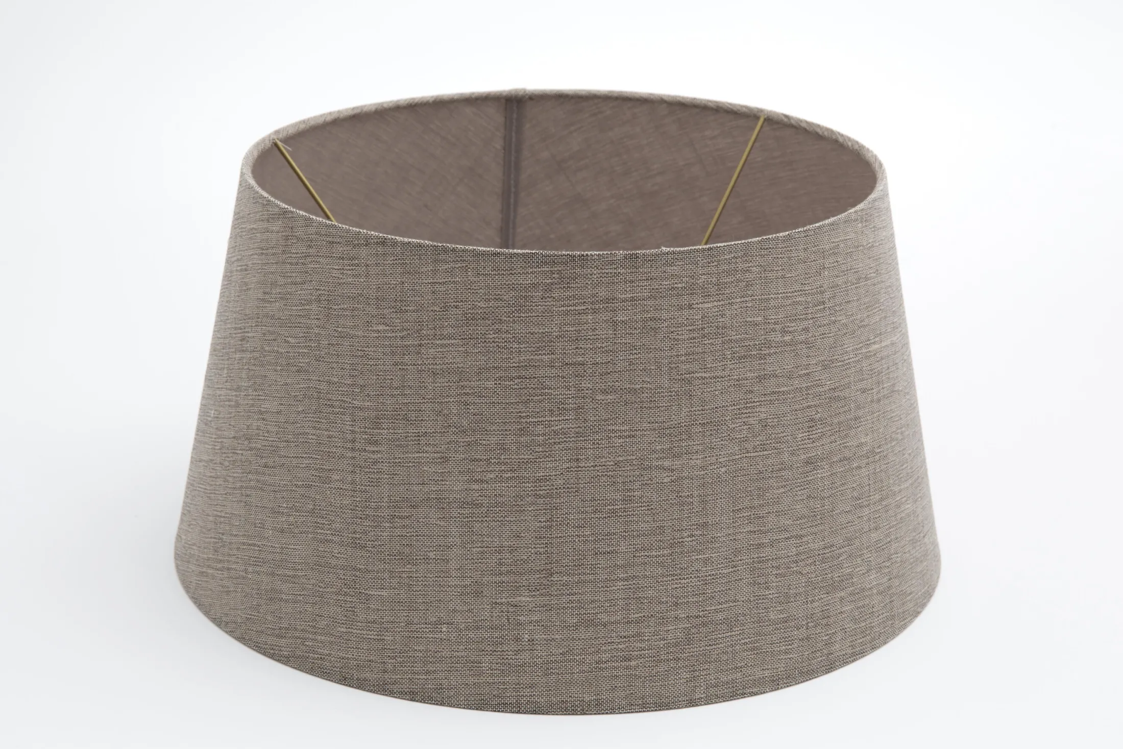New Flamant Lindro, Lampenkap, Naturel En Grijs, Cilinder, 35 Cm