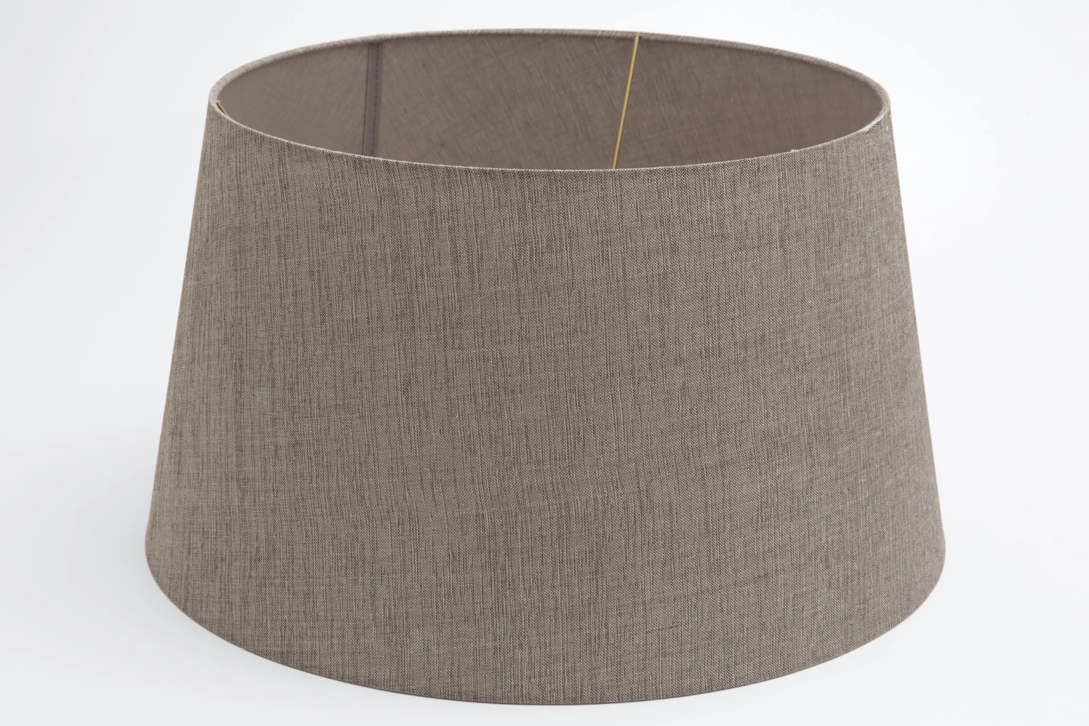 Best Flamant Lindro, Lampenkap, Naturel En Grijs, Cilinder, 50 Cm