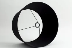 New Flamant Lindro, Lampenkap, Zwart, Cilinder, 50 Cm