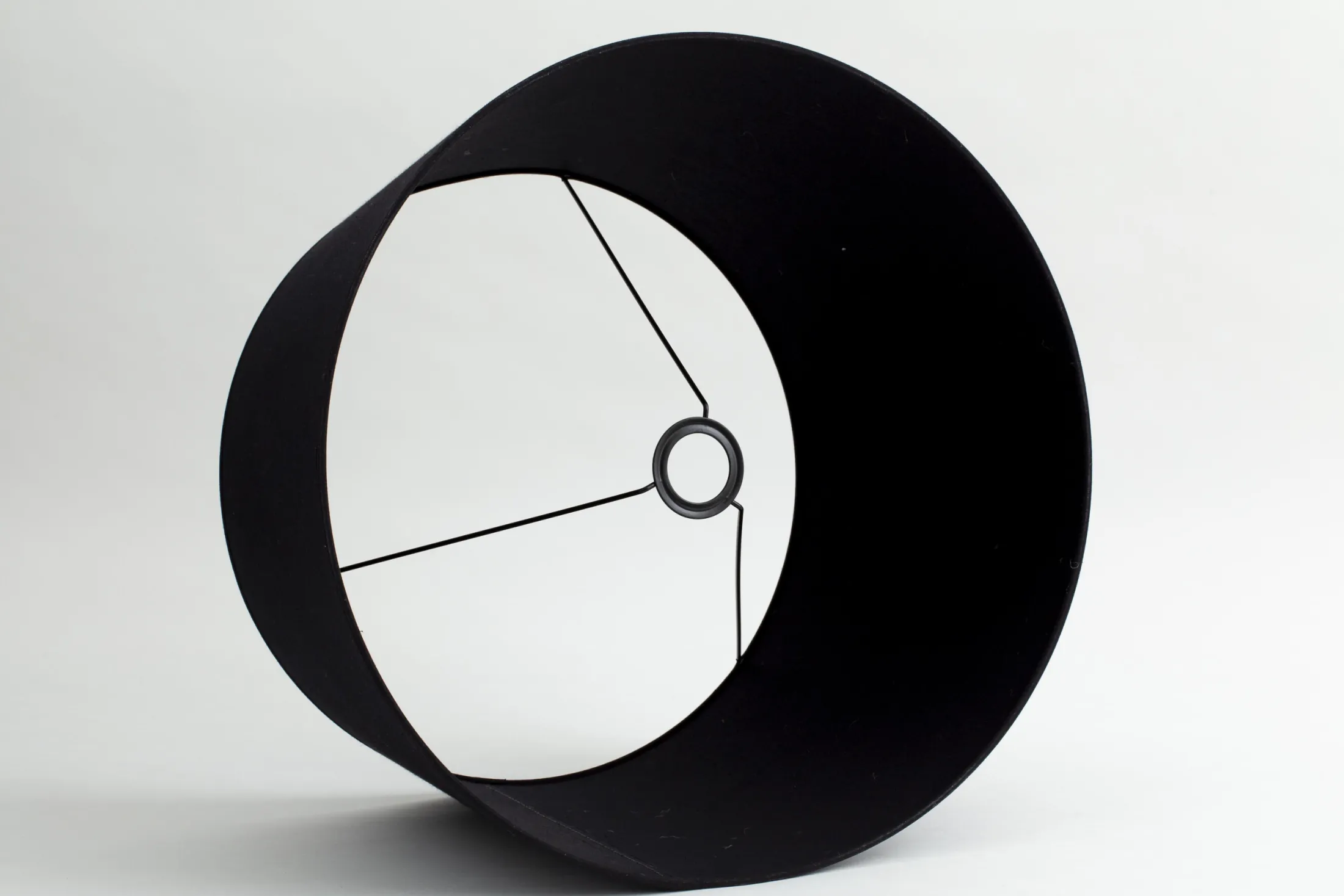 New Flamant Lindro, Lampenkap, Zwart, Cilinder, 50 Cm