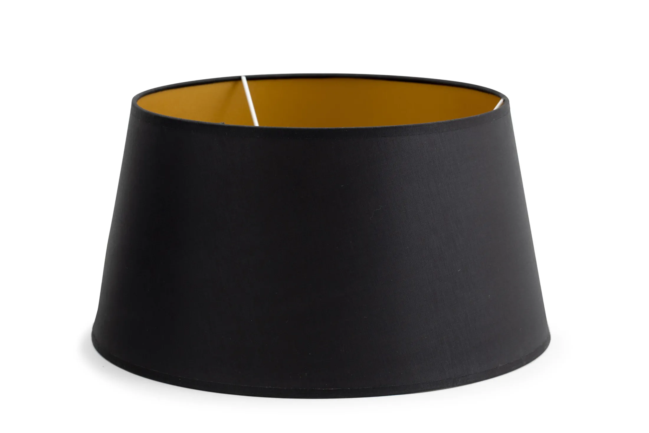 Online Flamant Lindro, Lampenkap, Zwart En Goud, Cilinder, 35 Cm