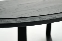 Hot Flamant Livy, Salontafel, Ovaal, Zwart, S