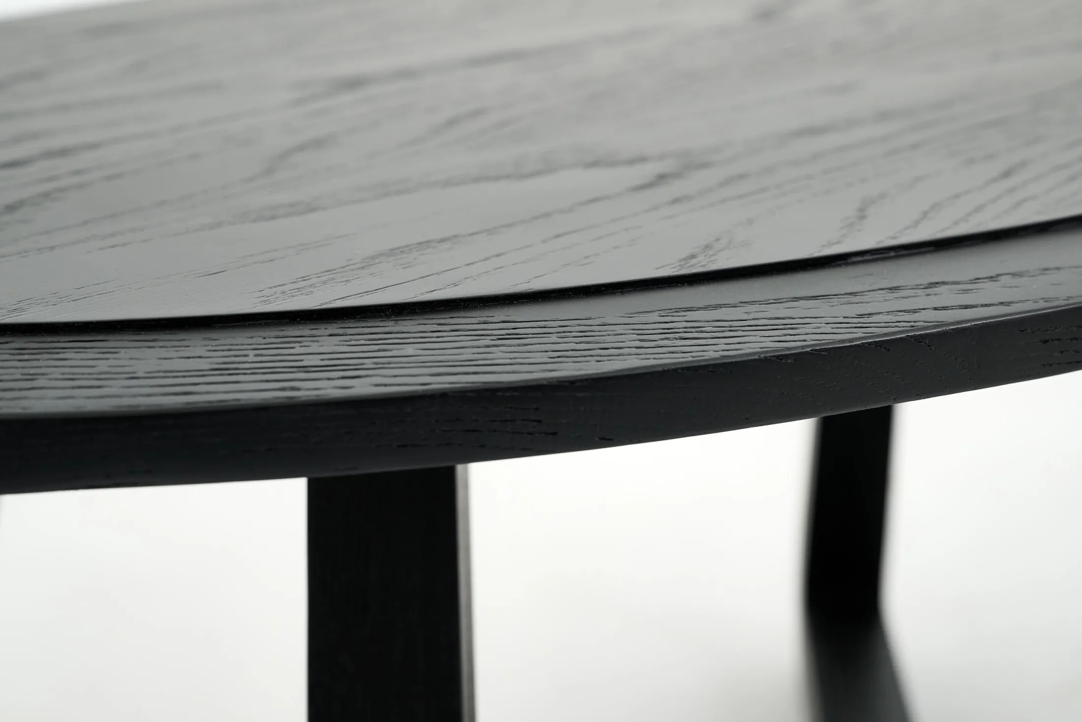 Hot Flamant Livy, Salontafel, Ovaal, Zwart, S