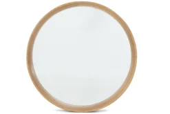 Discount Flamant Lucente, Spiegel, Eiken, Rond, 46Cm