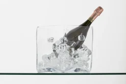Best Flamant Lucy, Champagnekoeler, Glas, Vierkant