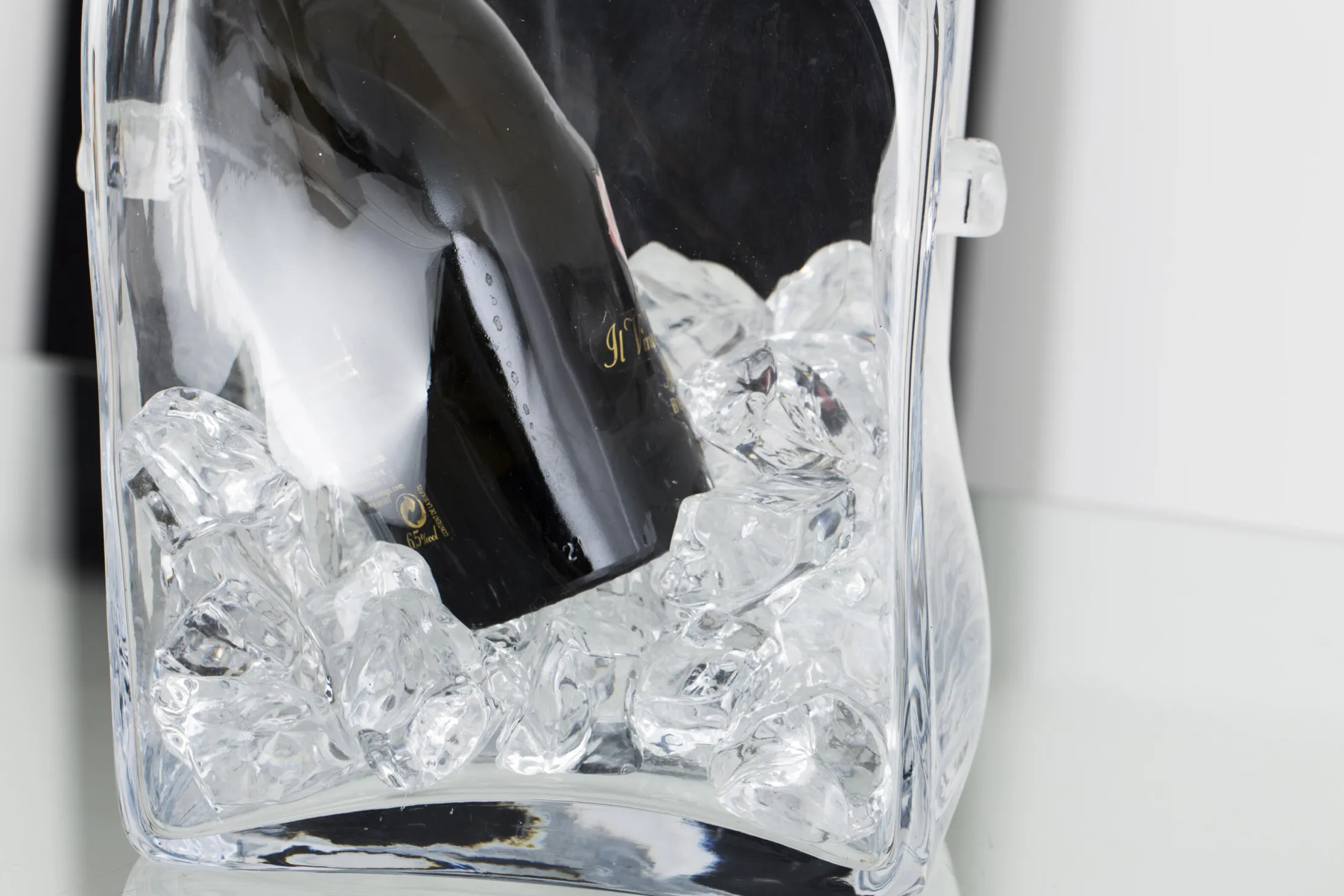 Best Flamant Lucy, Champagnekoeler, Glas, Vierkant