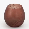 Best Flamant Malea, Theelichthouder, Glas, Bordeauxrood, S