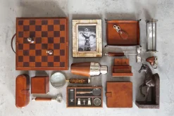 Clearance Flamant Manhattan, Cocktailjigger, Bruin Leer