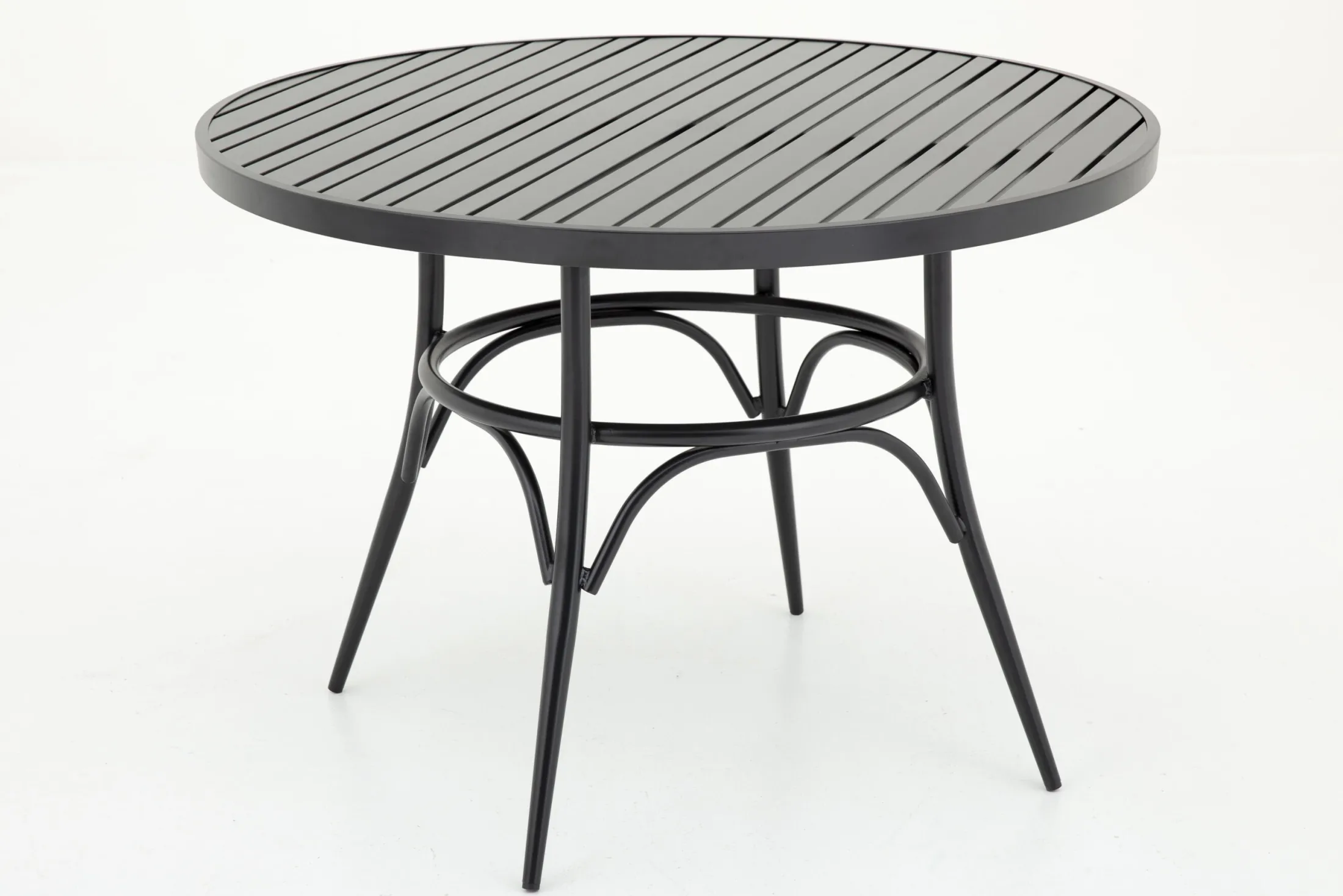 Online Flamant Marian, Tuintafel, O110, Zwart